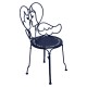 Chaise Ange bleu abysse