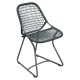 Chaise Sixties gris orage