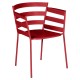 Fauteuil Rythmic coquelicot