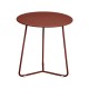 Table d'appoint Cocotte ocre rouge