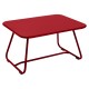 Table basse Sixties coquelicot