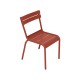 Chaise enfant Luxembourg ocre rouge