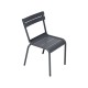 Chaise enfant Luxembourg anthracite / carbone