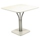 Table 80 x 80 Luxembourg gris argile