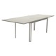 Table extensible COSTA gris argile
