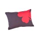 Coussin Trèfle prune