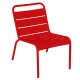 Chaise Lounge LUXEMBOURG coquelicot