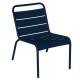 Chaise Lounge LUXEMBOURG bleu abysse