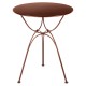 Table AIRLOOP ocre rouge