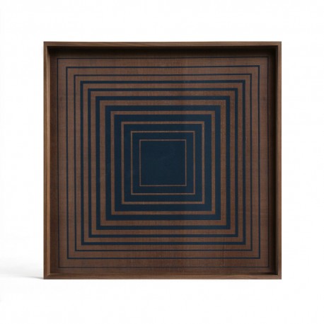 Ink Square glass tray - square - S