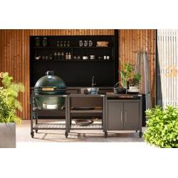 Big Green Egg - Pack Table modulaire + Meuble extension + Meuble placard