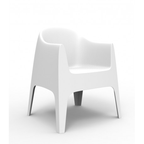 Fauteuil Solid Blanc