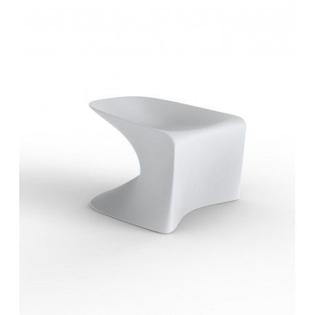 Tabouret Bas Wing Blanc
