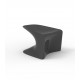 Tabouret Bas Wing Laqué Anthracite