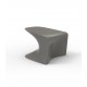 Tabouret Bas Wing Laqué Taupe