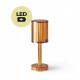Lampe de table Cylindre Gatsby Ambre