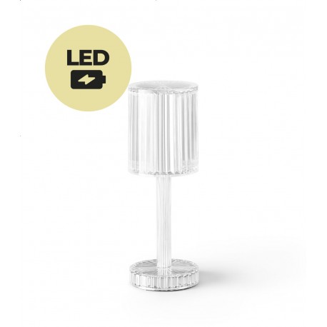 Lampe de table Cylindre Gatsby Cristal