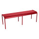Banc Luxembourg coquelicot