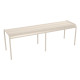 Banc Luxembourg sable opaque / lin