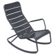 Rocking chair Luxembourg anthracite / carbone