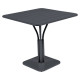 Table 80 x 80 Luxembourg anthracite / carbone
