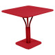 Table 80 x 80 Luxembourg coquelicot