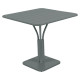 Table 80 x 80 Luxembourg gris orage
