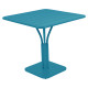 Table 80 x 80 Luxembourg bleu clair