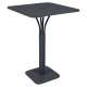 Table haute Luxembourg anthracite / carbone