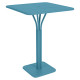 Table haute Luxembourg bleu clair