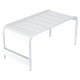 Grande table basse Luxembourg blanc coton