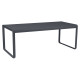 Table Bellevie anthracite / carbone