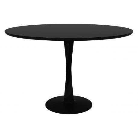 Table TORSION en chêne noir
