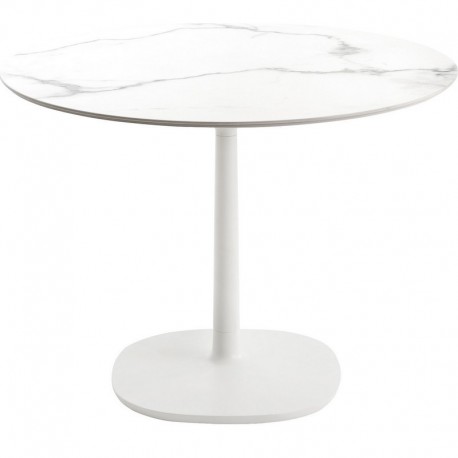 Table Multiplo / plateau rond marbre Ø 118 cm / intérieur
