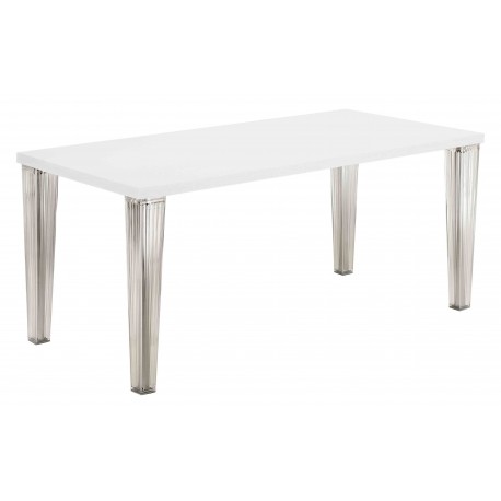 Table TopTop / plateau rectangulaire en verre 190 cm