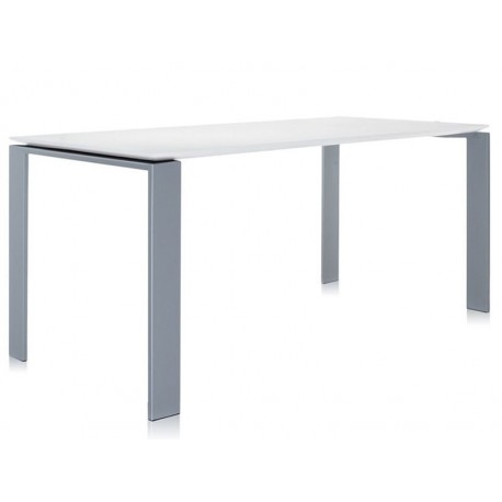 Table Four / plateau rectangulaire soft touch / 190 cm