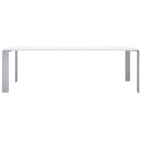 Table Four / plateau rectangulaire Soft touch / 223 cm